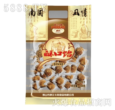 啤爾卡斯酥口飴肉松餅268g