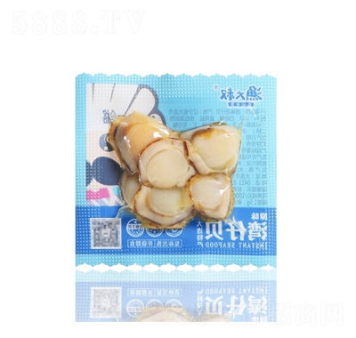 漁大叔灣仔貝原味繽紛裝海洋零食大禮包即食扇貝休閑零食送禮即食海鮮零食小吃