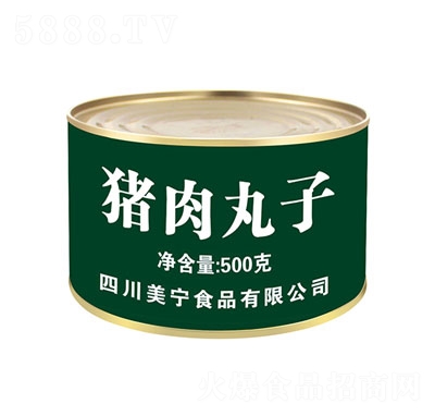 美寧牌豬肉丸子罐頭500g