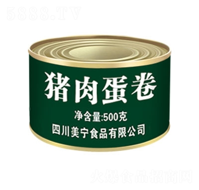 美寧牌豬肉蛋卷罐頭500g