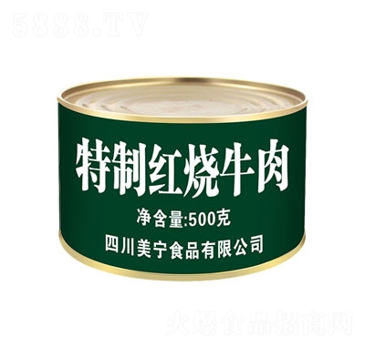 美寧牌特制紅燒牛肉罐頭500g