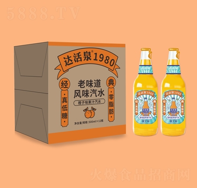 �_(d��)��Ȫ1980��ζ���L(f��ng)ζ��ˮ����ζ��֭��ˮ500mlX12ƿ