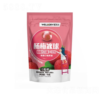 龍旺楊梅冰球雪糕冰糕夏季冷飲