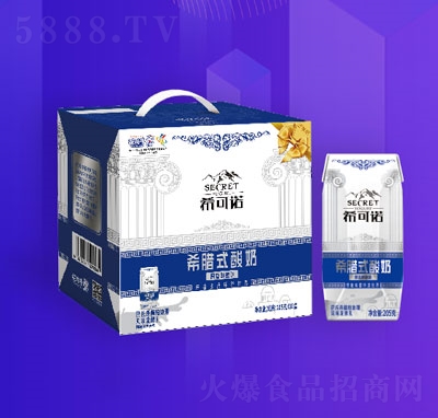 花花牛?？芍Z希臘式酸奶