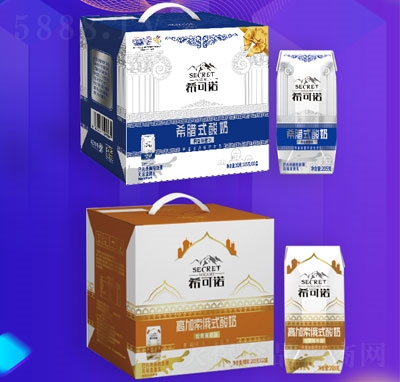 花花牛希可諾酸奶發(fā)酵酸奶