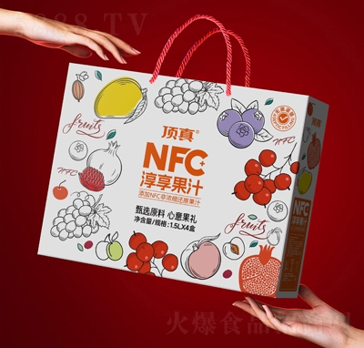 頂真NFC淳享果汁1.5LX4盒招商