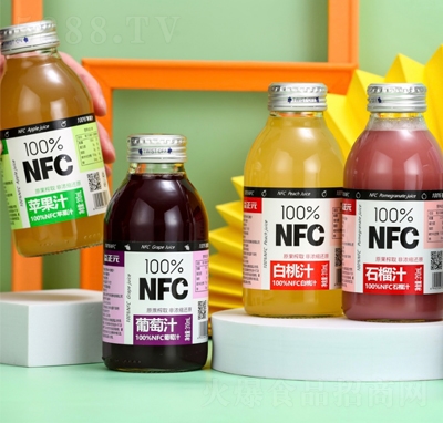 ����Ԫ100%NFC��֭����ƿ�b����310ml
