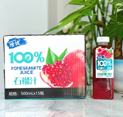 ����100%ʯ��֭500mlX15ƿ