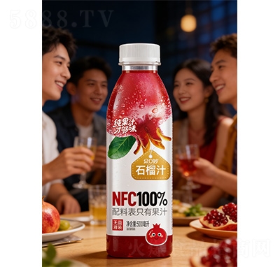 ������NFC100%ʯ��֭500ml